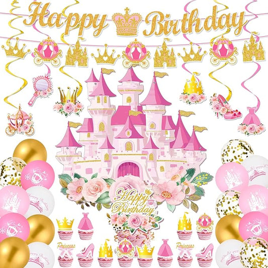 Princess Birthday Party Decorations Princess Castle Party