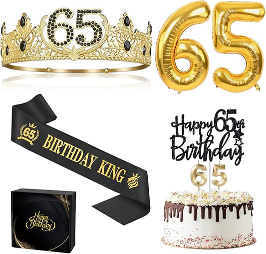 65th Birthday Gifts for Men 65th Birthday Decorations for Men Party