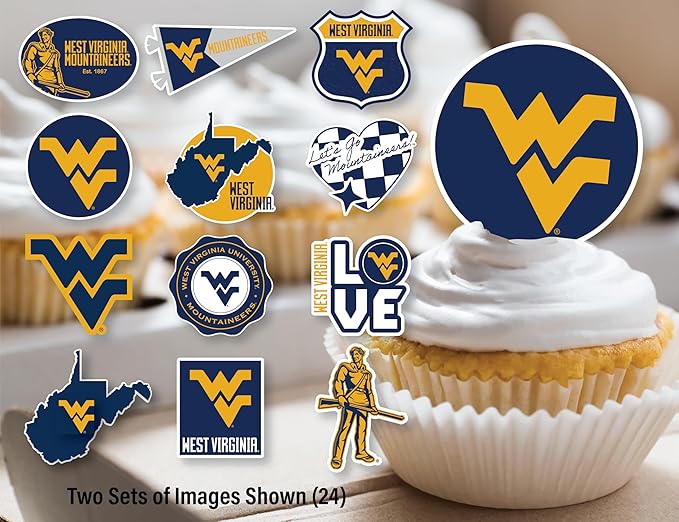 West Virginia Party Supplies for Football, Birthday Gift, WVU