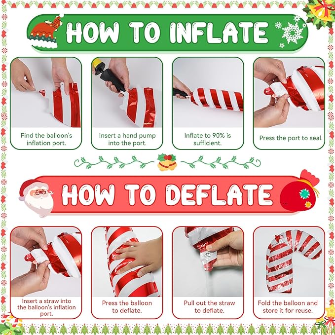 Christmas Balloon Arch Kit Xmas Fruit Green Pink Balloon Garland Hot