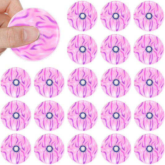 Sotiff 24 Pcs Kpop Party Favors Mini Fidget Spinners Bulk, Pink Kpop