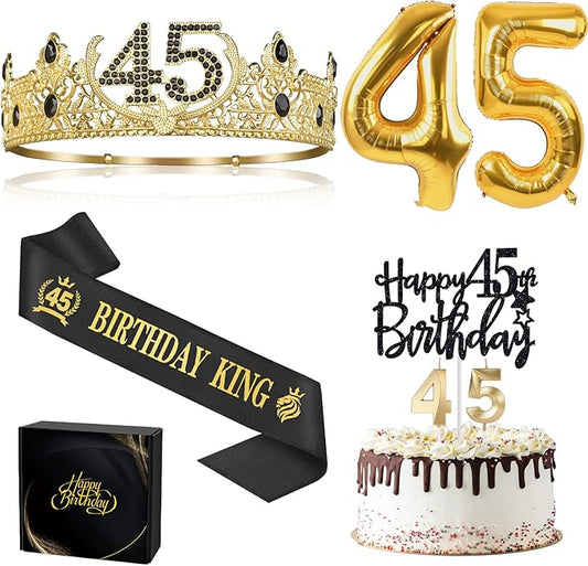 45th Birthday Gifts for Men 45th Birthday Decorations for Men Party