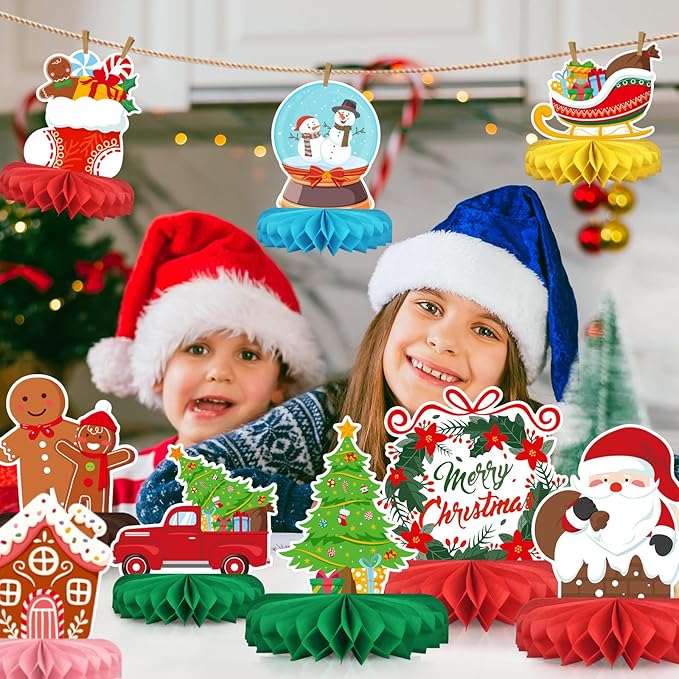 Merry Christmas Party Decorations Bundle Includes Festive Christmas