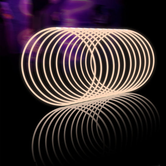 Glow Fever Glow Sticks Bulk 100ct 22'' Glow Necklaces with Connectors,