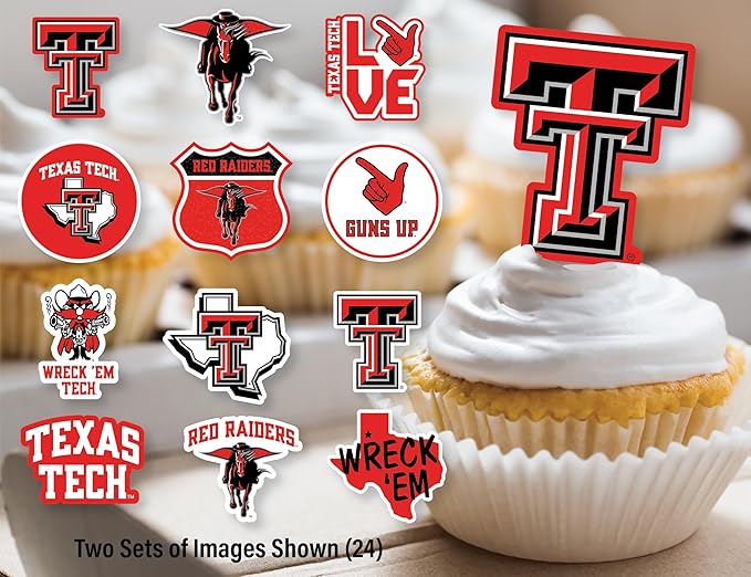 Texas Tech Party Supplies for Football, Birthday Gift, Graduation