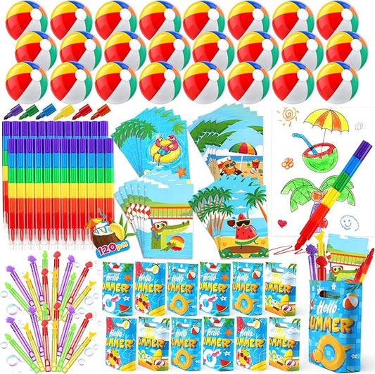 INNOCHEER Pool Party Favors Beach Party Favors for Kids 3-4-5-8-12,