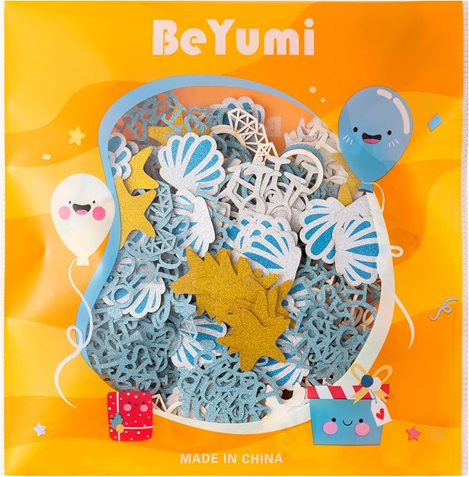 BeYumi Beach Bachelorette Table Confetti - 300Pcs Last Toast