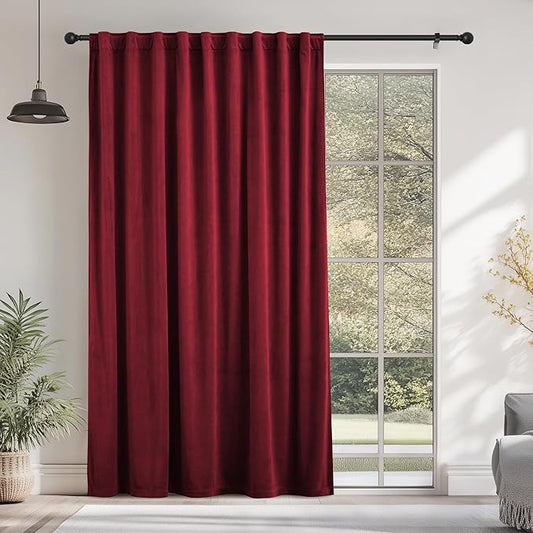 Halloween Decoration Velvet Curtains Noise Reducing Privacy Protect