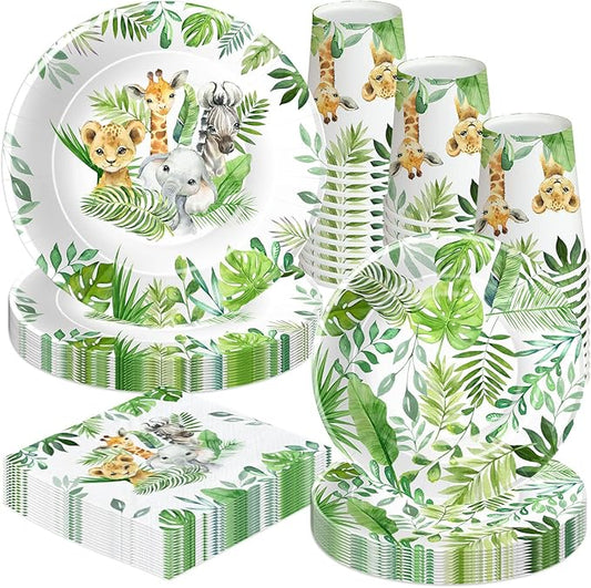 Safari Jungle Theme Party Supplies For Boys Jungle Birthday Baby