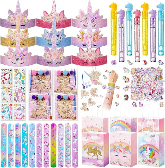 Unicorn Party Favors Birthday Party Decorations Supplies for Girls