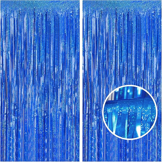 Melsan Graduation Decorations 2026, Tinsel Curtain Backdrop for
