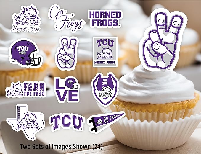 TCU Party Supplies for Football, Birthday Gift, Graduation Party