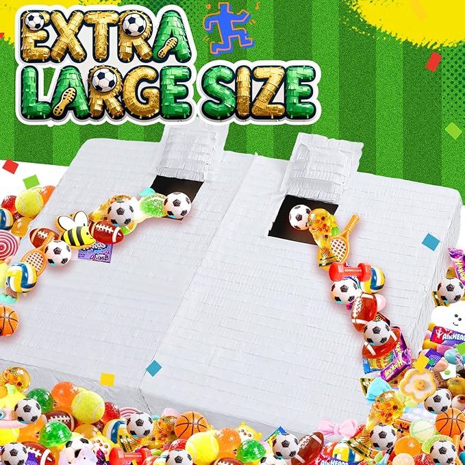 Large Soccer Ball Piñata Soccer Party decoration Pinata with