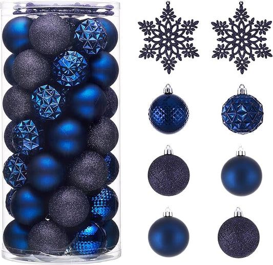 Madelyn Christmas Tree Decorations Ornament Set, 50ct 2.36
