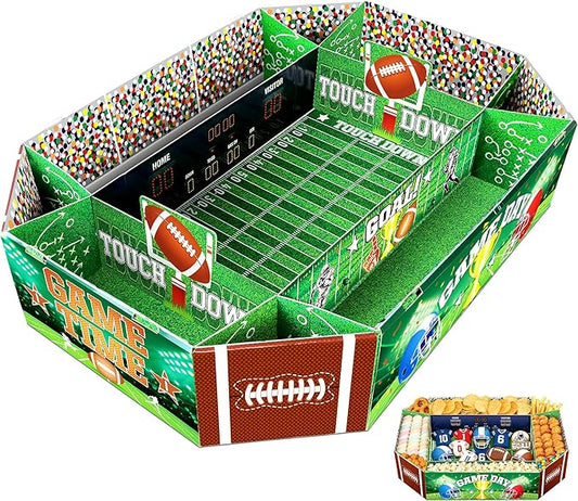 Football Party Supplies Kit Large 23.62x17 inch Football Snack