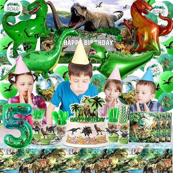 Dinosaur Birthday Decorations Dino Theme Party