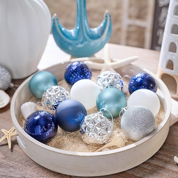 Madelyn Christmas Tree Decorations Ornament Set, 50ct 2.36