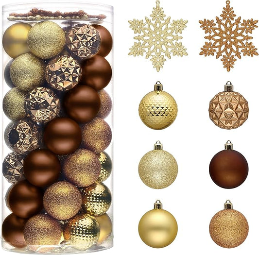 Valery Madelyn Christmas Tree Decorations Ornament Set, 50ct 2.36 #17