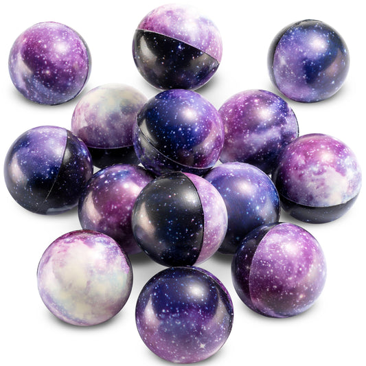 Galaxy Stress Balls for Kids - Pack of 50 Bulk - Squeeze Anxiety