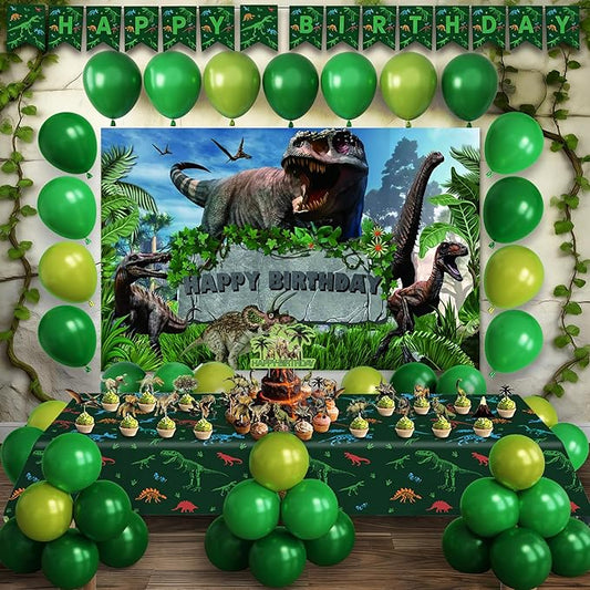 Dinosaur Birthday Party Decorations for Boys Complete Kids Dino