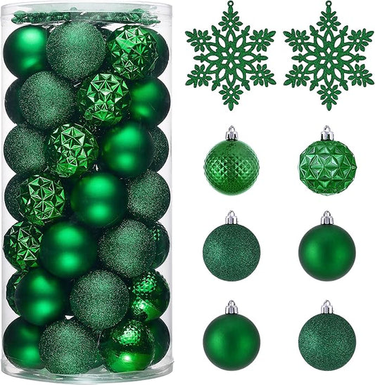 Valery Madelyn Christmas Tree Decorations Ornament Set, 50ct 2.36 #14