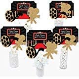 Big Dot of Happiness Red Carpet Red Carpet Party Centerpiece Sticks