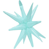 4D Metallic Explosion 14 Point Cone Balloon For Birthday Wedding Baby