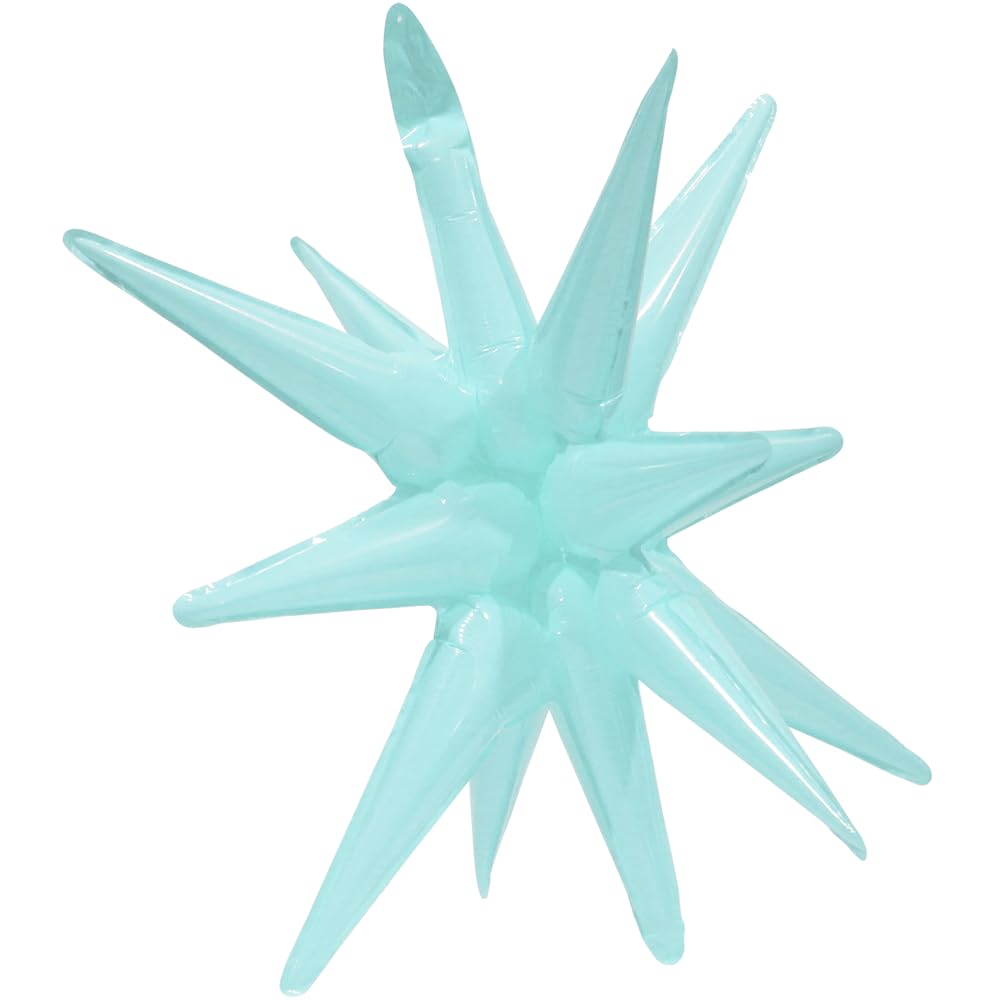 4D Metallic Explosion 14 Point Cone Balloon For Birthday Wedding Baby