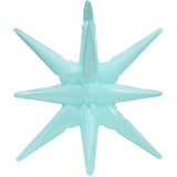 4D Metallic Explosion 14 Point Cone Balloon For Birthday Wedding Baby
