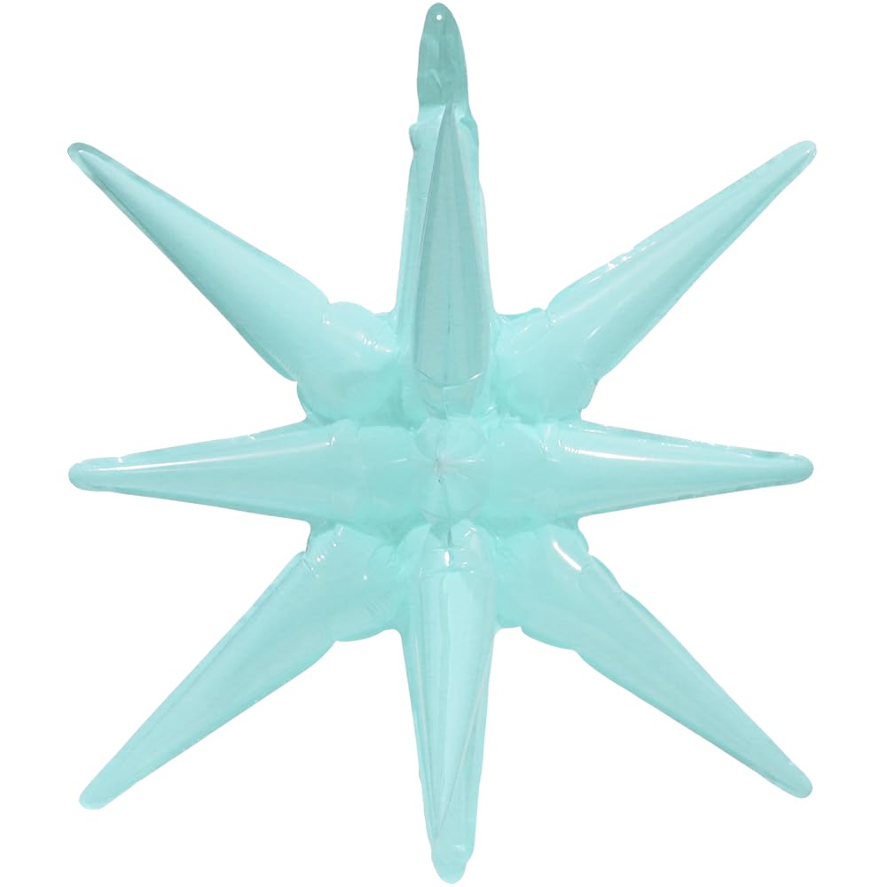4D Metallic Explosion 14 Point Cone Balloon For Birthday Wedding Baby