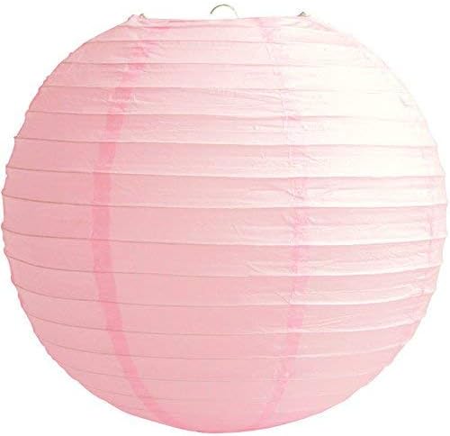 It's A Girl Baby Shower Decorations Pink & Gold Banner Lanterns