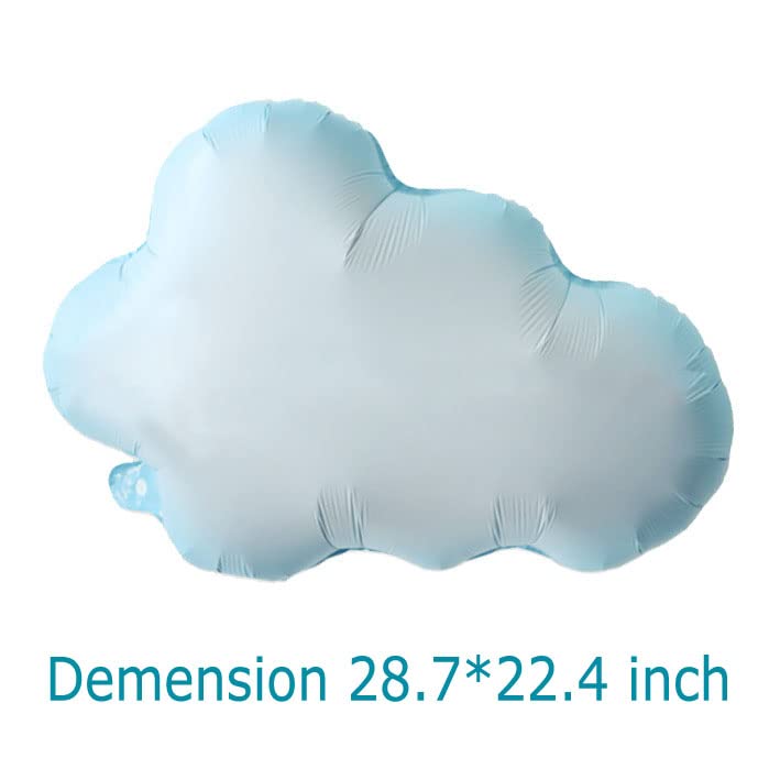 YuBoBo 42PCS Foil Cloud Balloons And Latex Balloon Baby Shower