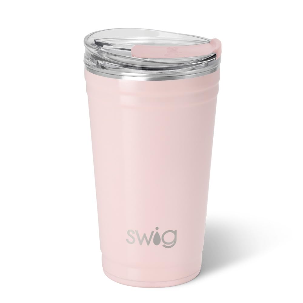 Swig Life 24oz Party Cup, Stackable Insulated Travel Coffee Tumbler