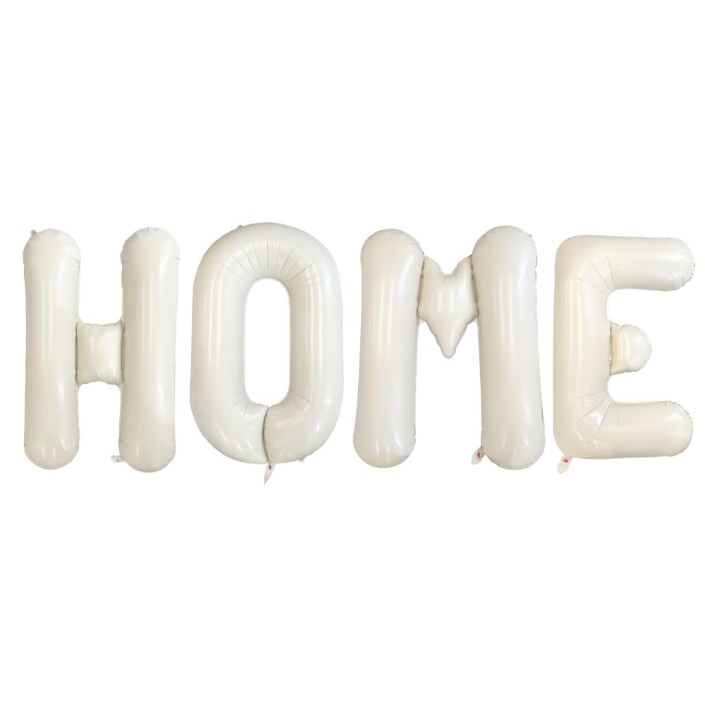 LAOREI 40 Inch HOME Letter Balloon - Housewarming Party Decorations