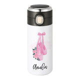 Andaz Press Personalized Kids Tumbler Ballet Shoes Kids Stainless