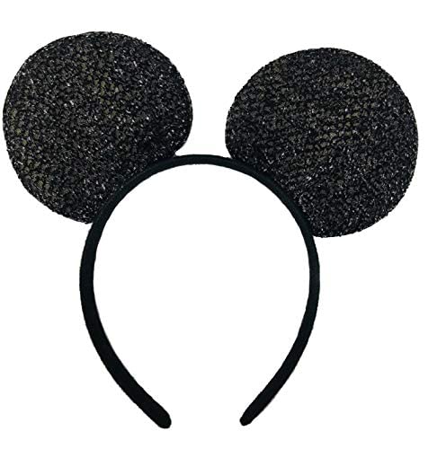 winvin Set of 24 Mouse Costume Deluxe Fabric Ears Headband Red Bow