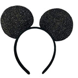 winvin Set of 24 Mouse Costume Deluxe Fabric Ears Headband Red Bow