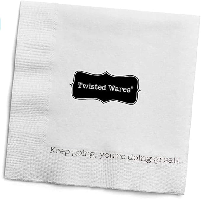 Funny Cocktail Napkins – “Please pretend you’re having fun.” – 20