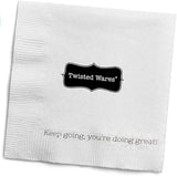 Funny Cocktail Napkins – “Please pretend you’re having fun.” – 20