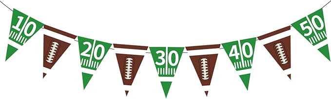 Football Party Decorations Football Party Supplies Set with Plates