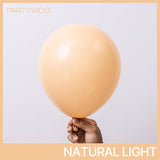 PartyWoo Nude Balloons 100 pcs Different Sizes Pack of 18 12 10 5