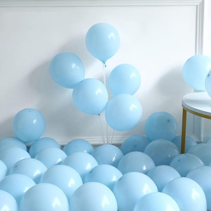 Bear Balloon Garland Arch Kit 121pcs Gender Reveal Blue Pink and