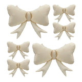4pcs Jumbo Oversized Ribbon Balloons Coquette Bow Balloons Bow Pa Maca