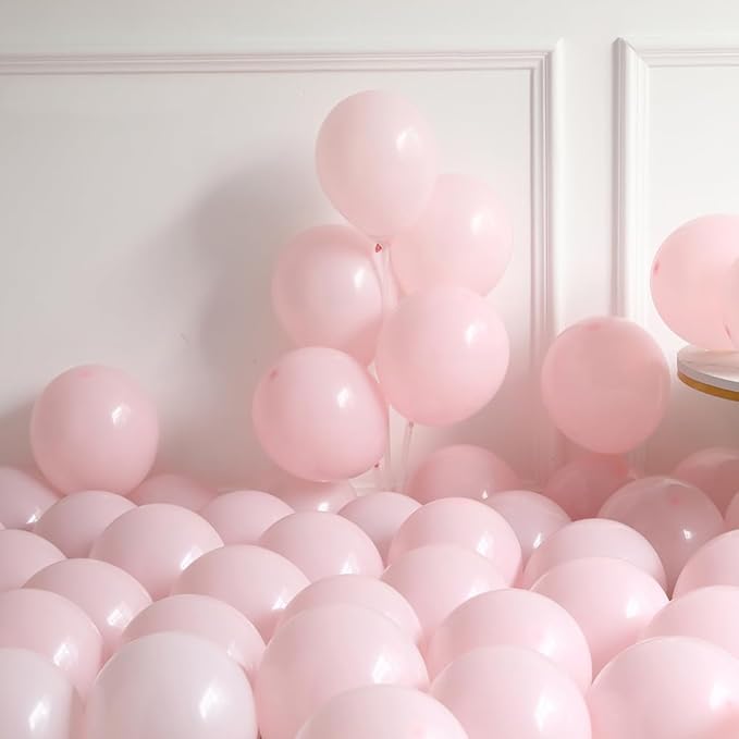 Mermaid Party Decorations 142pcs Macaron Pink and Purple Balloon