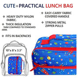 kinsho Bento Lunch Box, Water Bottle, Ice Pack Set For Kids Toddlers,