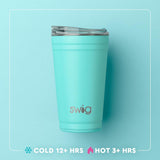 Swig Life 24oz Party Cup, Stackable Insulated Travel Coffee Tumbler