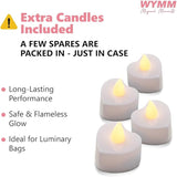 “Happy Valentine's Day” Light up Letters with Tea Lights Candles and