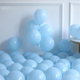 Under the Sea Party Decorations 156Pcs Blue Green Shark Balloon Arch