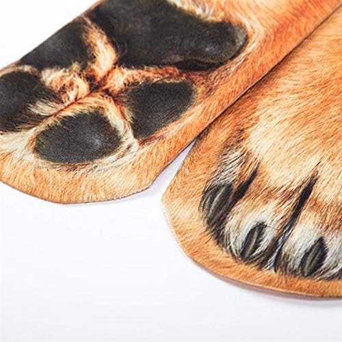 FreeNFond Funny Animal Paw Socks Gag Gifts for White Elephant Gift