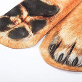 FreeNFond Funny Animal Paw Socks Gag Gifts for White Elephant Gift